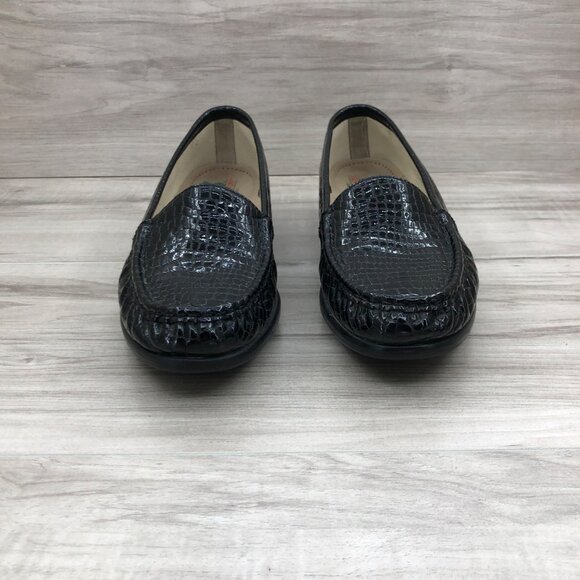 Sas Tripad - Etsy SAS Loafers Women\'s 9.5N Tripad Comfort Black Patent Leather Slip On Shoes
